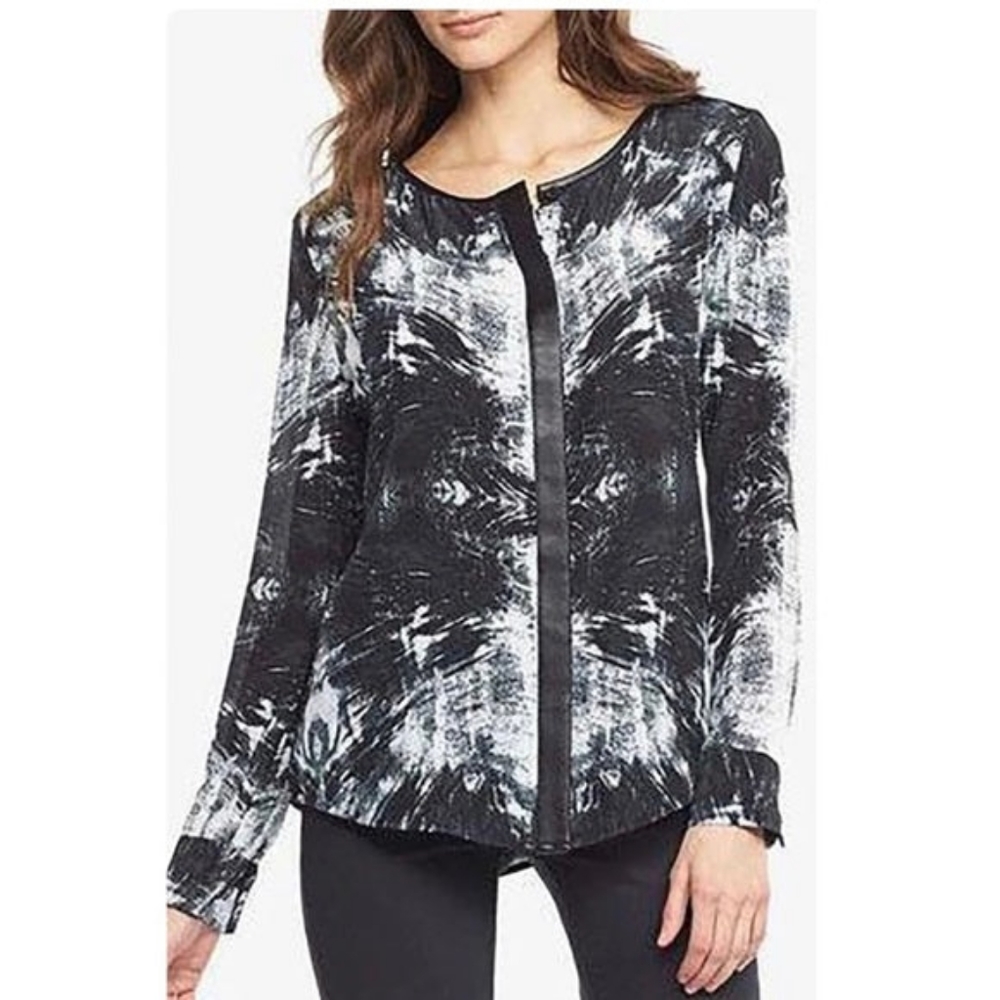 Tart Krista Button-Down Silk Blouse - Picture 1 of 10